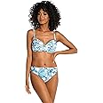 La Blanca Women's Over The Shoulder Wrap Bikini Swimsuit Top