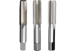 Drill America DWTCS10X1.5S m10 X 1.5 Carbon Steel Tap Set (Set of 3), DWT Series
