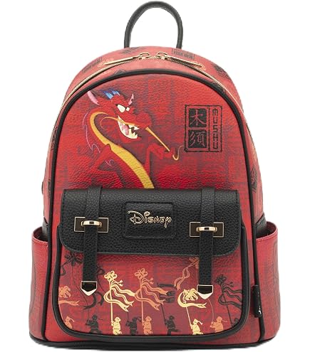 Loungefly Disney Mulan 25th Anniversary Mushu Glitter Mini  display picture 3