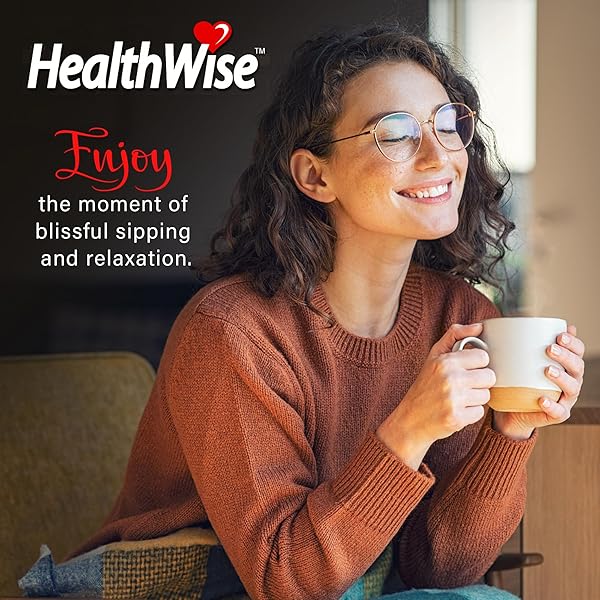 HEALTHWISE LOW ACID COFFEE K-CUPS – SOOTHE ACID REFLUX & HEARTBURN, GENTLE ON SENSITIVE STOMACHS, EASES DIGESTIVE DISCOMFORT – CLASSIC COLUMBIAN SUPREMO (UNFLAVORED) – 12 COUNT (PACK OF 1)