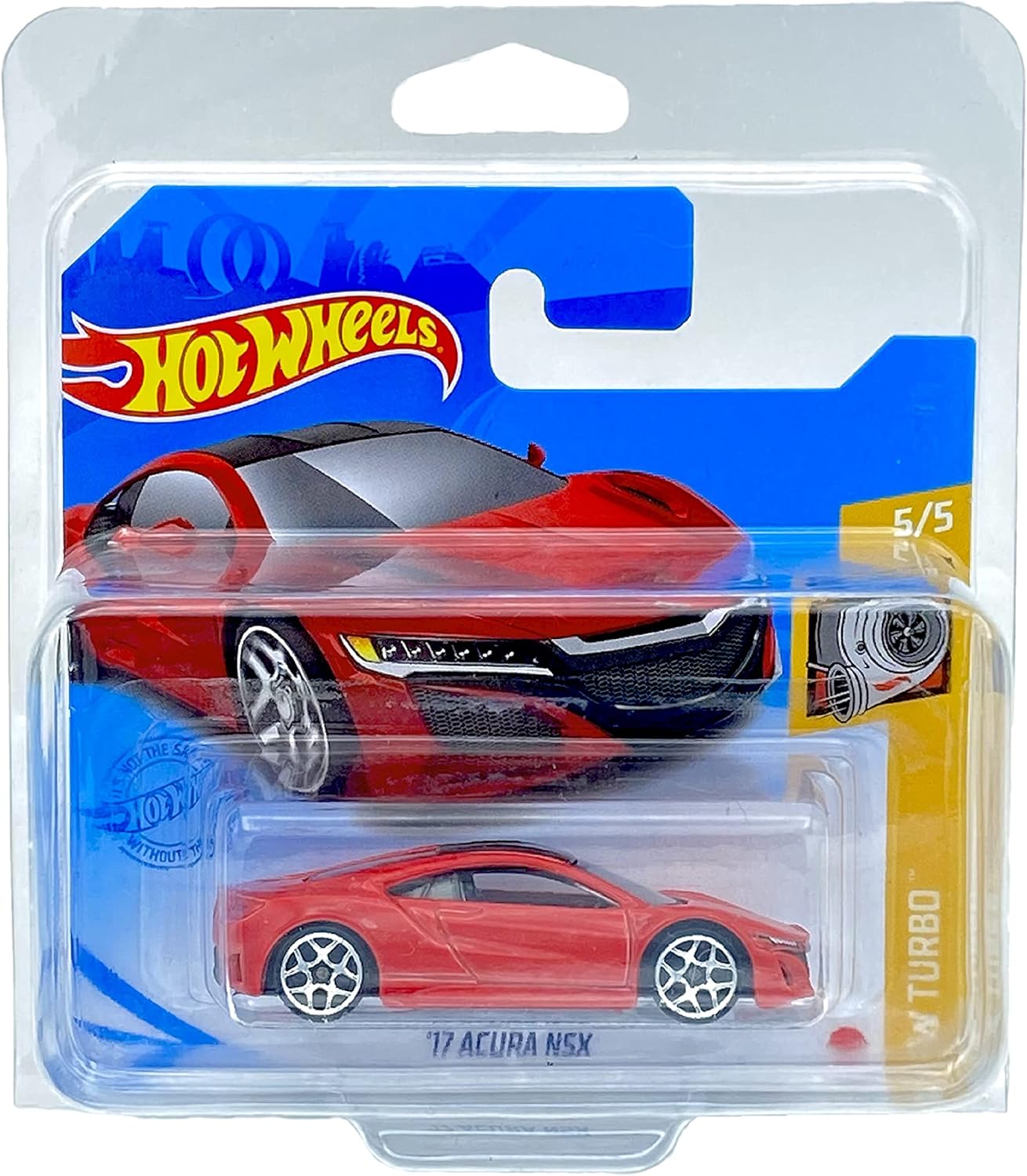 Hot Wheels '17 Acura NSX (Red) 5/5 HW Turbo 2021 – 148/250 (Short