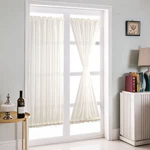 Amazon.com: JIBUFANG Blackout Sidelight Panel Curtains,Front French