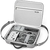 STARTRC Carrying Case for DJI Neo 2 Accessories, Portable PU Protective Shoulder Bag for DJI Neo 2 Fly More Combo, Compatible