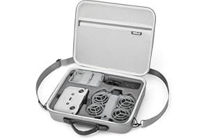 STARTRC Carrying Case for DJI Neo 2 Accessories, Portable PU Protective Shoulder Bag for DJI Neo 2 Fly More Combo, Compatible