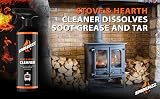 Emberzz Stove Fireplace Hearth Cleaner Dissolves Soot Grease Tar Wood Burner view 7