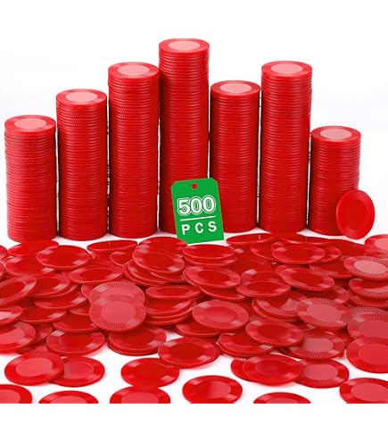 Zocipro Lot de 120 Jetons de Poker, Poker Chips avec Valeurs Nominales | et Pochette en