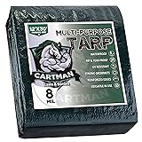 CARTMAN Finished Size 12x30 Feet Waterproof Green