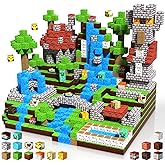 ToyUnited 150PCS Magnetic Blocks - Magnetic Building Blocks, Magnet Cubes Toys Stacking, Build Forest World Set, STEM Montessori Sensory Toys for Kids Boys Girls Ages 3 4 5 6 7 8 9 10 Birthday Gifts