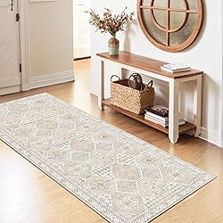 CAPALOCA 2x3 Area Rug Bohemian Rugs with Print
