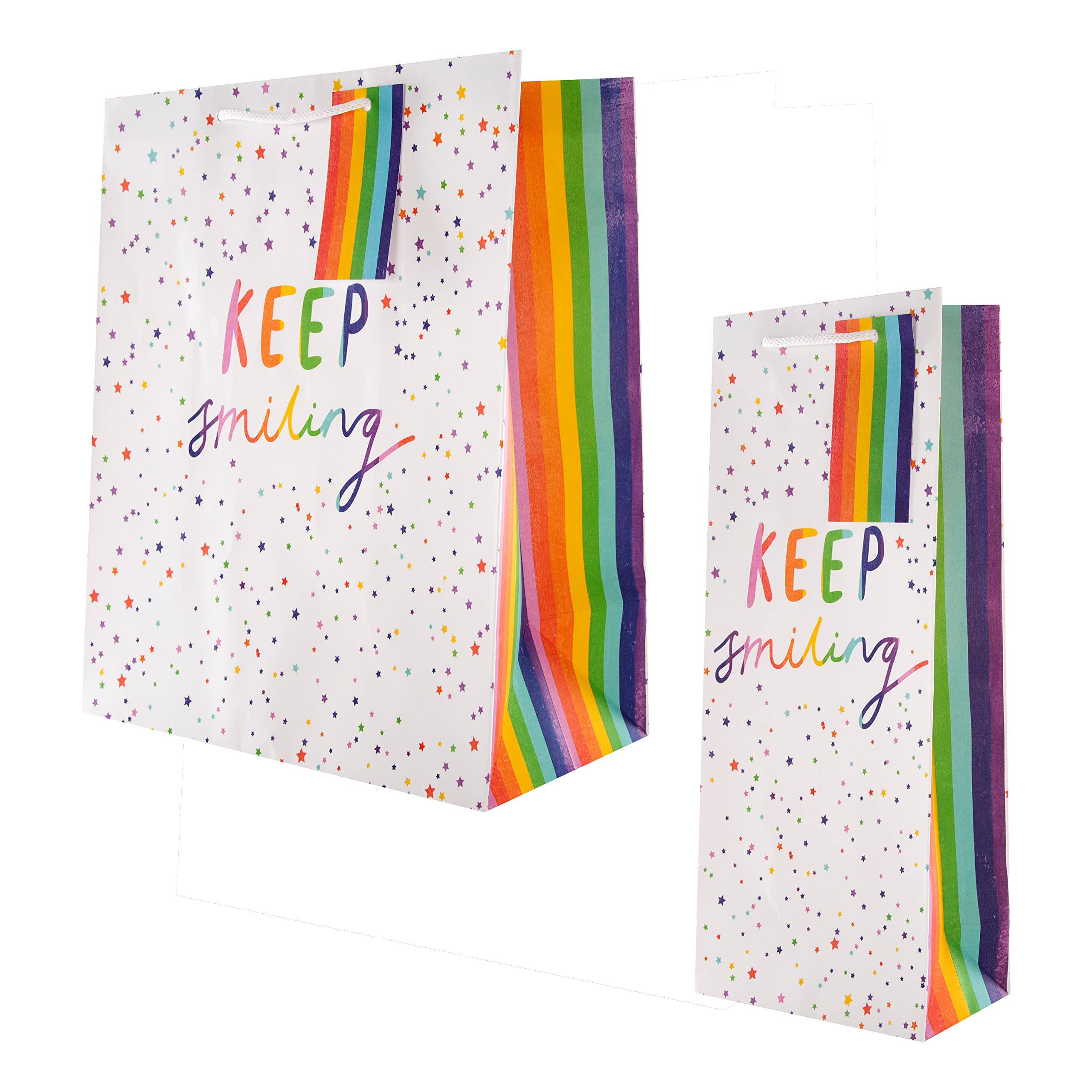 Hallmark 'State of Kind' Positivity Gift Bag Multipack, Colourful Positivity