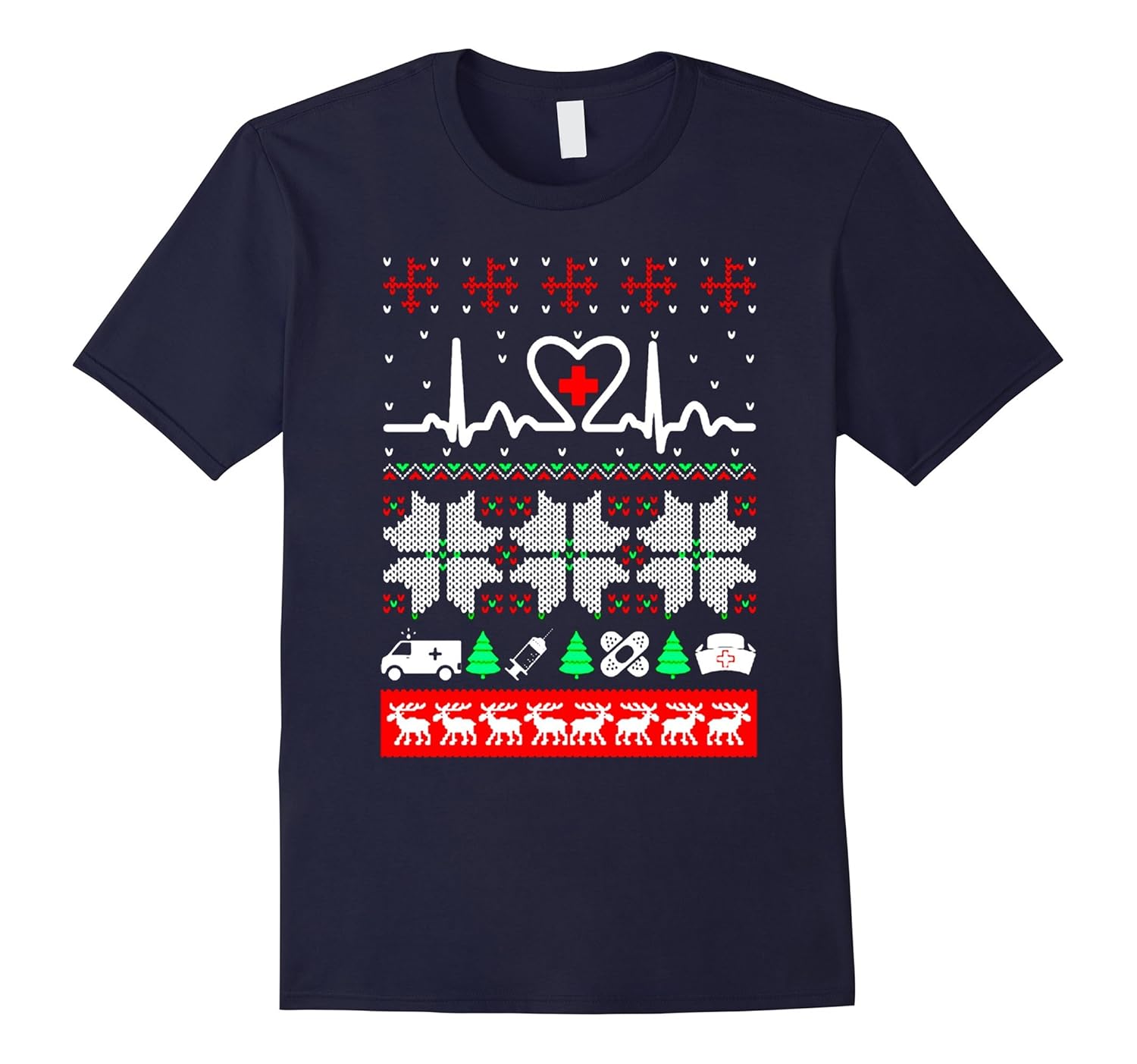 Merry Christmas-nurse nursing Christmas Shirt-ANZ