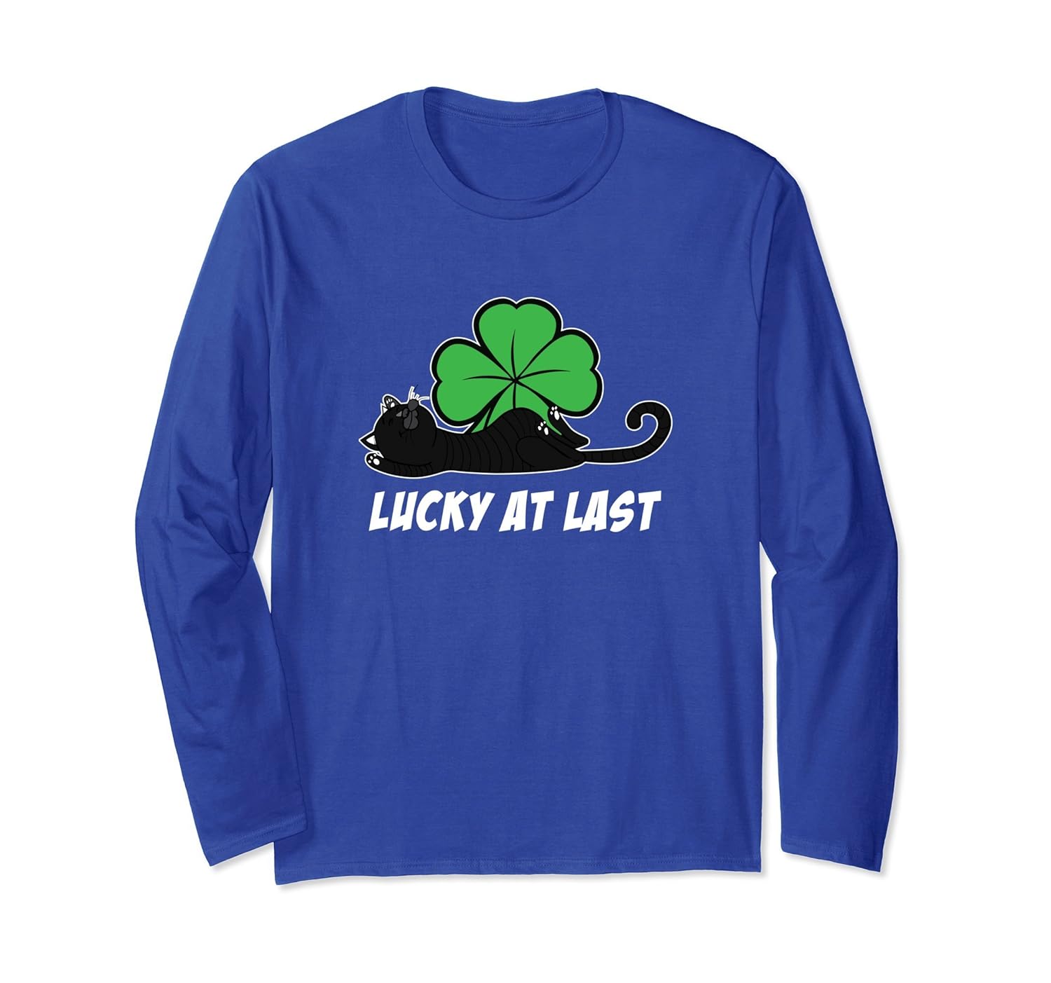 Lucky At Last Halloween Long Sleeve-Rose