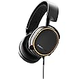 SteelSeries Arctis 5 - RGB Illuminated Gaming Headset with DTS Headphone: X v2.0 Surround - for PC and PlayStation 4 - Black