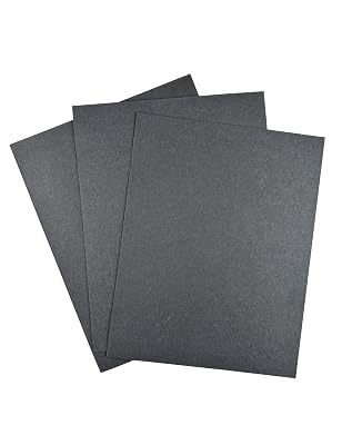 YAMAKATO 3PCS Non-Asbestos Gasket Material Paper Sheet High-Temp Oil-Resistant DIY Rebuild Sealing 0.8MM 1MM 1.2MM Gasket Making for Gasoline Diesel Small Engine Lawnmower Generator