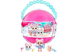 L.O.L. Surprise! Bubble Surprise Deluxe - Collectible Dolls, Pet, Baby Sister, Surprises, Accessories, Unboxing, Color-Change Foam Reaction - Great Gift for Girls Age 4+