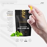 ALPHA01 Cod Liver Oil 1000mg 60 Softgels Wild-Caught Omega-3 2 Months view 5