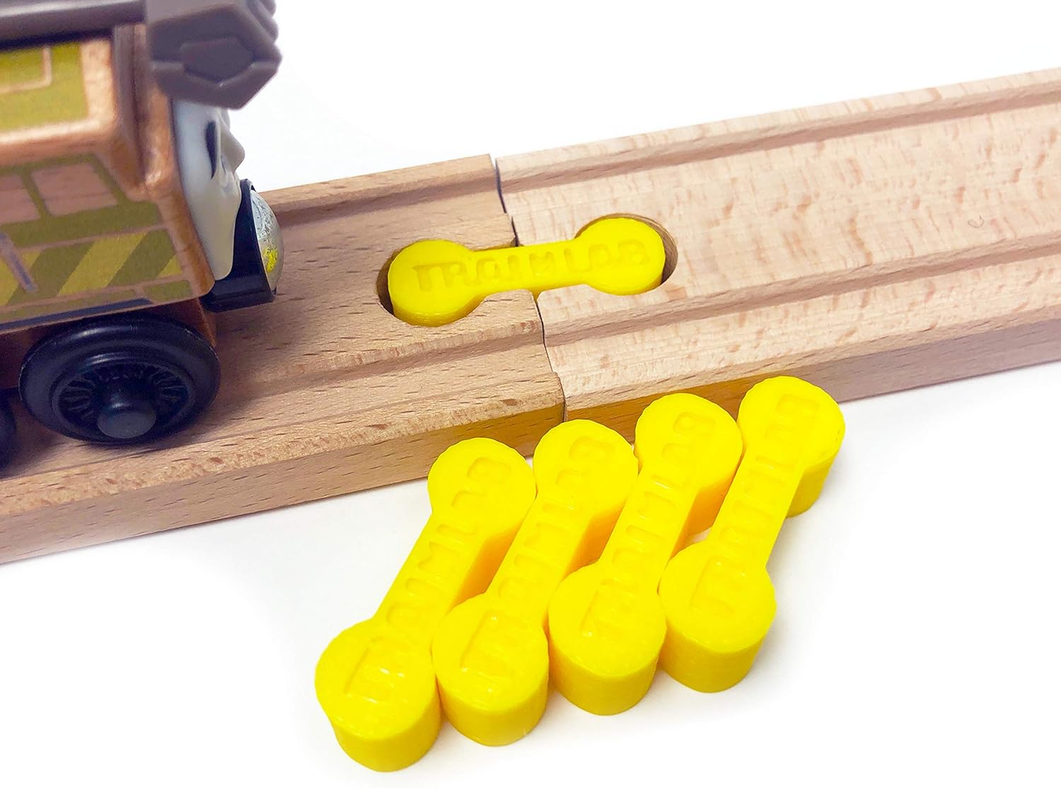 wooden train connectors