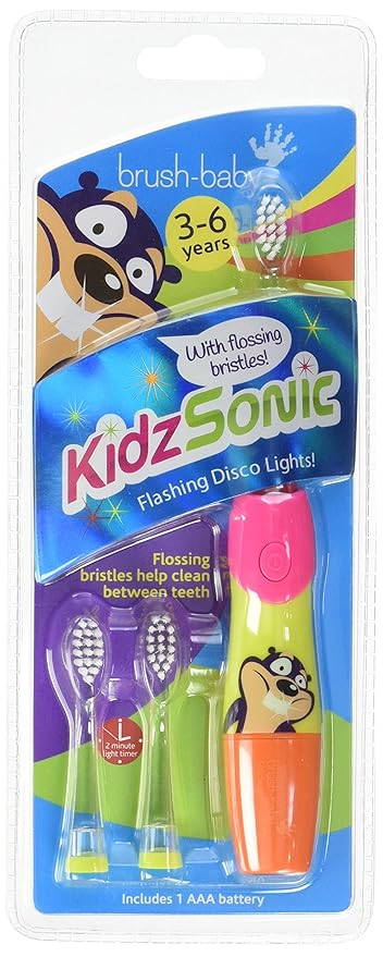 Cepillo de bebé - el color de cepillo de dientes eléctrico de Sonic Kidz hijos: