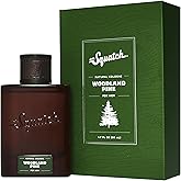 Dr. Squatch Natural Cologne for Men - Scent-Lock Technology and Sustainably-Sourced Ingredients - Woodland Pine Cologne (1.7 fl oz)