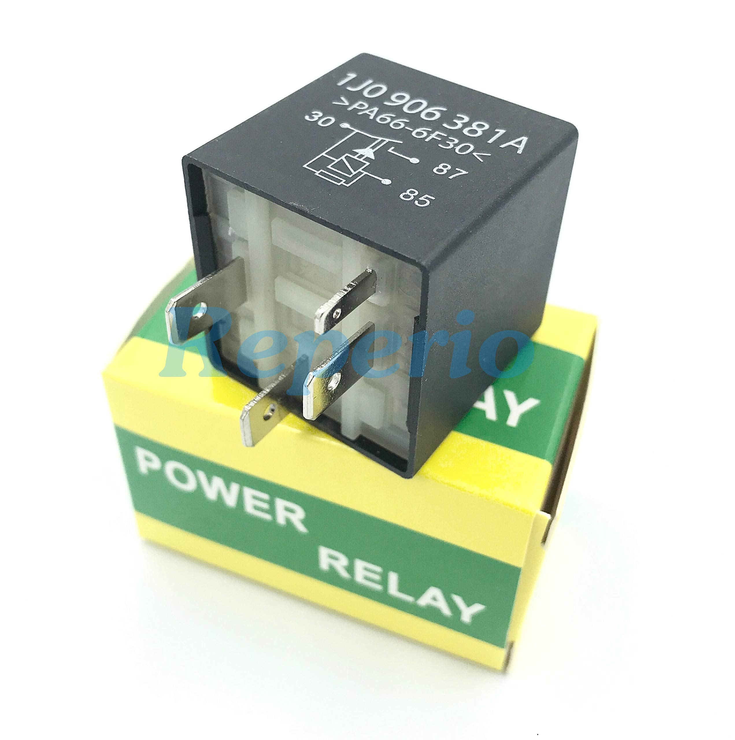 ECU Fuel Pump Relay Number 109 12v 1J0906381A Grey 357906381A compatible with VWAUDI Group vehicles Skoda SEAT
