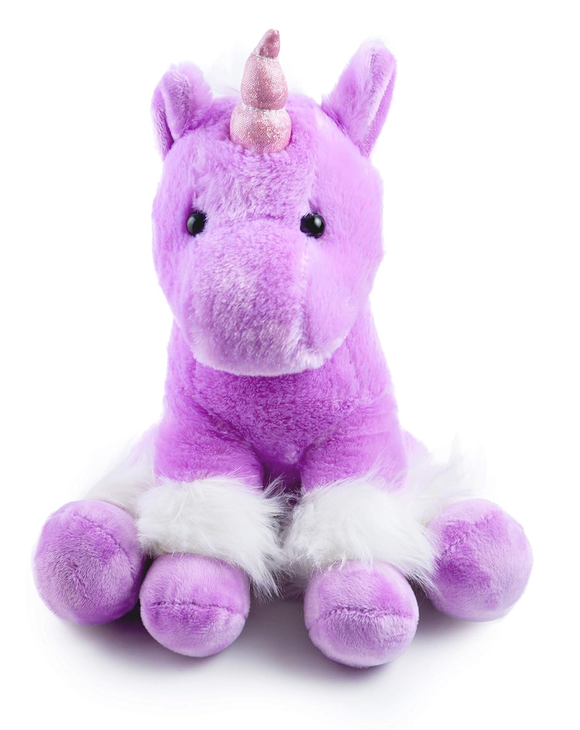 purple plush unicorn