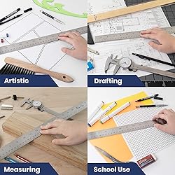 2 Pack Pacific Arc 36 Inch Stainless Steel Ruler