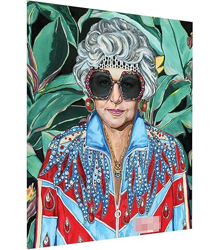 Amazon.com: 80s Artwork Fashion Golden Wall Art Girls Poster