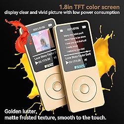 RUIZU 64GB MP3 Player with Bluetooth 5.3, Portable