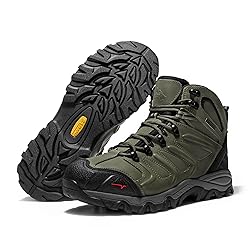 NORTIV 8 Men's Ankle High Waterproof Hiking Boots