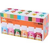 Apple Barrel Acrylic Craft Paint Set, Fiesta, Includes 12 Colors with a Gloss Finish