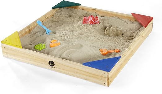 Plum 5036523062749 Junior hölzerne Caja de Arena, Multicolor: Amazon.es: Juguetes y juegos