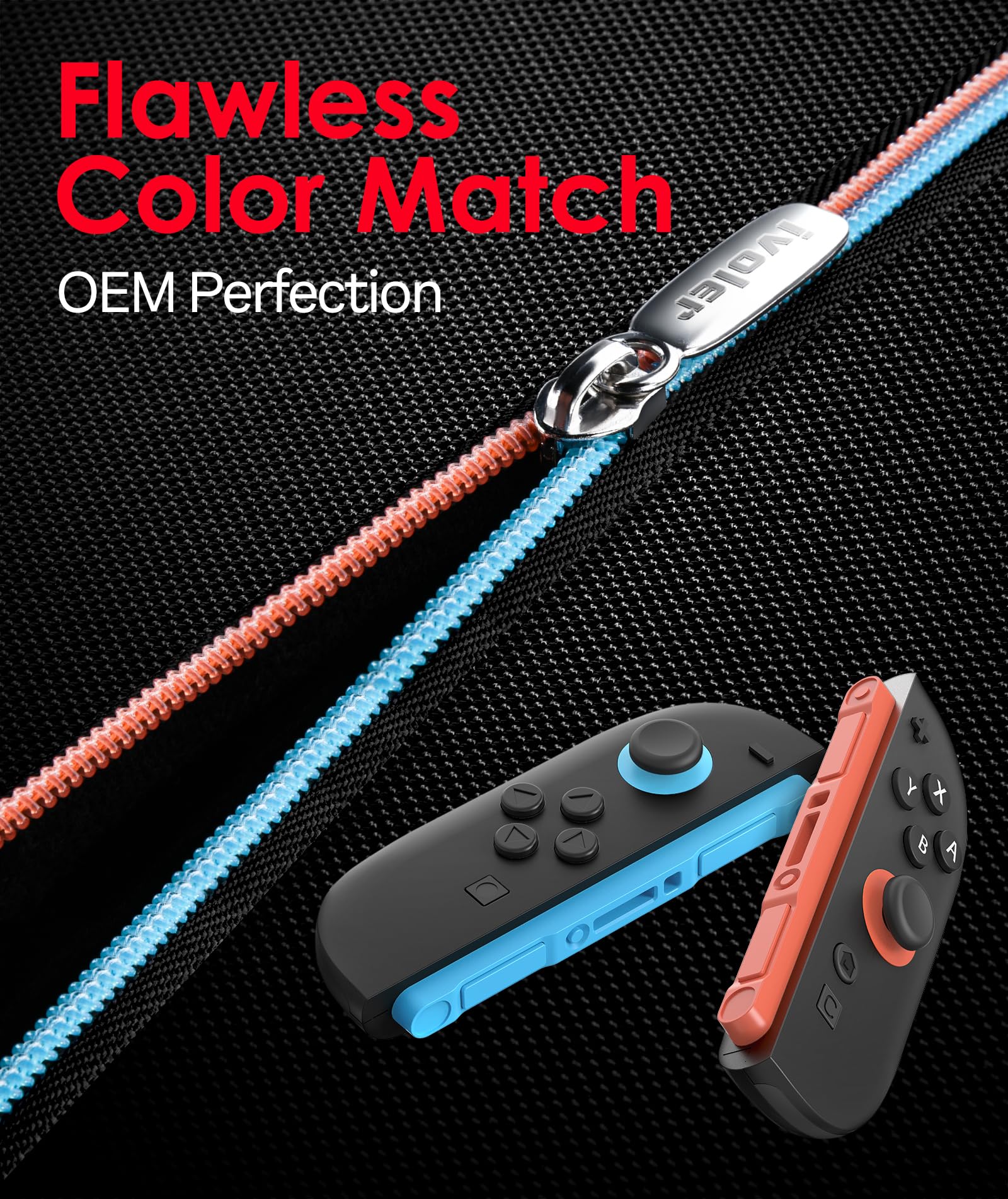 ivoler Carrying Storage All in One Case for Nintendo Switch 2 (2025),Portable Travel All Protective Hard Messenger Bag Soft Lining 20 Games for Switch 2 Console Pro Controller Accessories Black