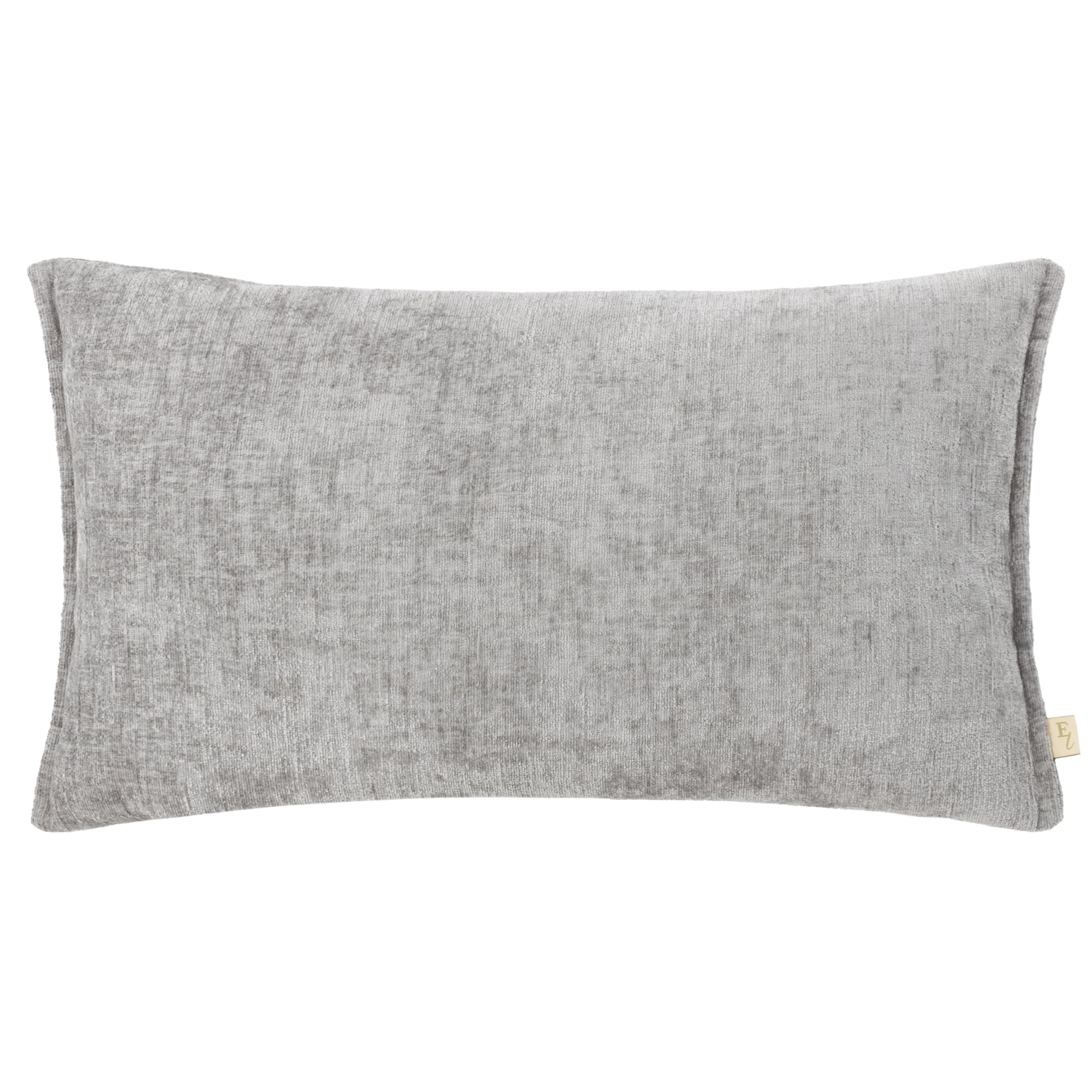 Evans Lichfield Buxton Rectangular Reversible Cushion Cover, 50 x 30 cm (Pack of 1), Grey