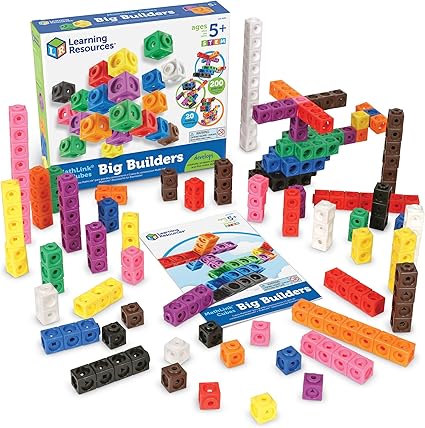 learning resources mathlink cubes activity set