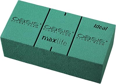 Oasis Floral Foam Brick Florist Foam Block for Flowers Pack of 1