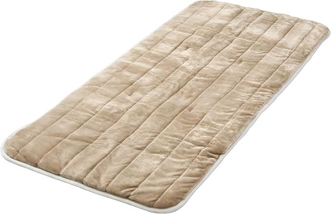 山善 洗えるどこでもカーペット 丸洗い可能 180 80cm フランネル仕上げ 室温センサー付 ベージュ Ywc 1f C メーカー保証1年 山善 Yamazen 電気毛布 ひざ掛け Amazon