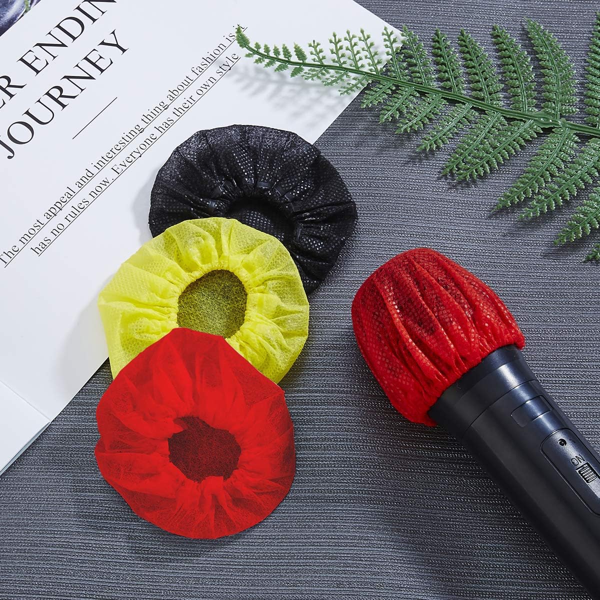 Disposable Microphone Cover NonWoven Handheld Microphone Cover