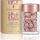 Elizabeth Arden Retinol + HPR Ceramide Rapid Skin Renewing Anti-Aging Face Serum Capsules, Fine Lines & Wrinkles Treatment with Peptides, Vitamin E, & Niacinamide
