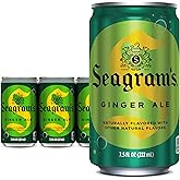 Seagram's Ginger Ale, 7.5 fl oz, 6 Count