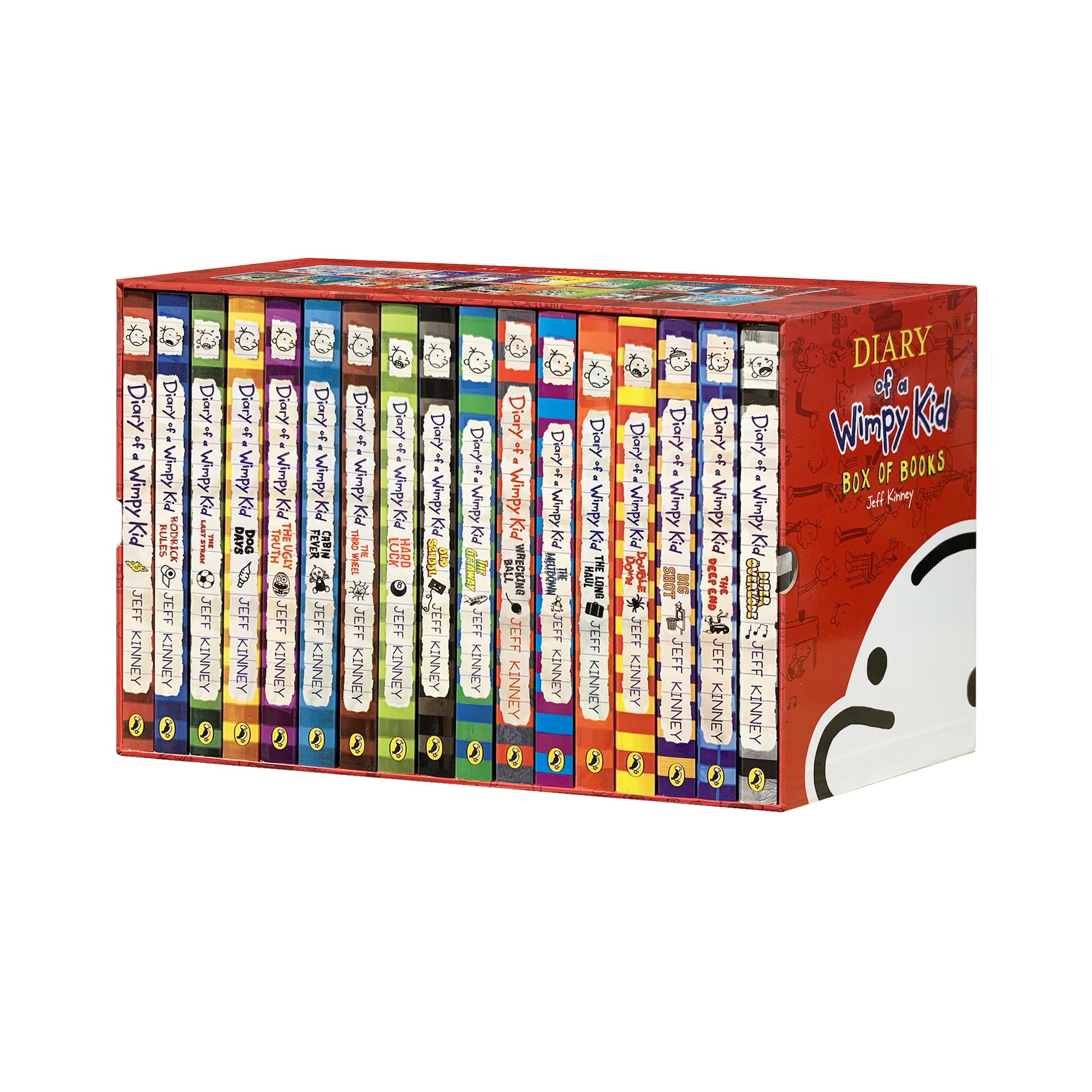 Photo 1 of A Library of a Wimpy Kid 1-19 Boxed Set, 19 Books Complete Full Collection Series, Paperback