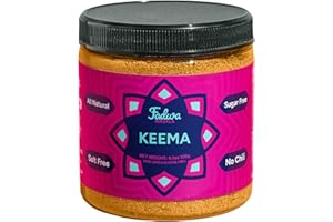 Fadwa Masala Keema Spice Mix - 4.5 oz Jar, Salt & Sugar Free, Non-Spicy Authentic Desi Spices for Pakistani & Indian Cooking,