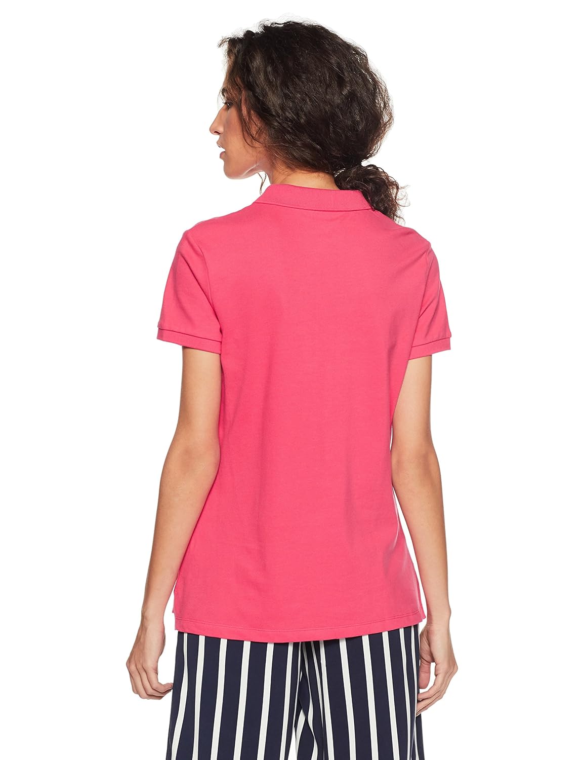 tommy hilfiger women's plain regular fit polo