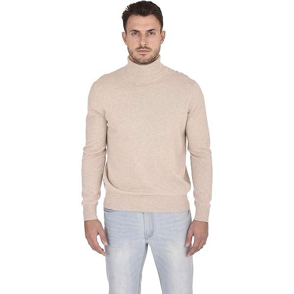 Theory Men's Turtle Neck PO.Regal, Cool Heather Grey, X-Large at