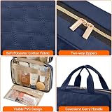 Lifewit Large Travel Toiletry Bag Hanging Organizer Transparent PVC 83x28cm view 4
