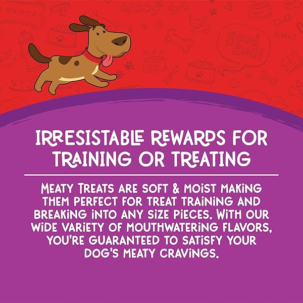 MEATY TREATS BAK’N CREATION DOG TREATS BACON, 25 OZ, 1PIECE