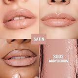 Oulac Satin Matte Lipstick Nude SG02 Bodylicious 4.3g Vegan view 3