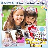 CITSKY Unicorn Hair Accessories Kit for Girls 5-12 Craft Toys Gift view 5