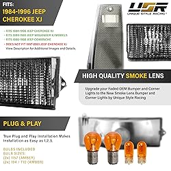 USR 84-96 XJ SUV Front Lights – Side Parking and