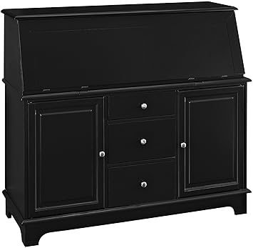 Crosley Furniture Sullivan Secretary Desk Black