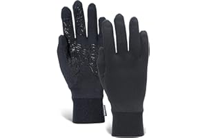 TrailHeads Lightweight Running Gloves for Women – Moisture Wicking & Touchscreen Women’s Gloves with Anti-Slip Grip – Ideal for Cool Weather Workouts & Outdoor Activities